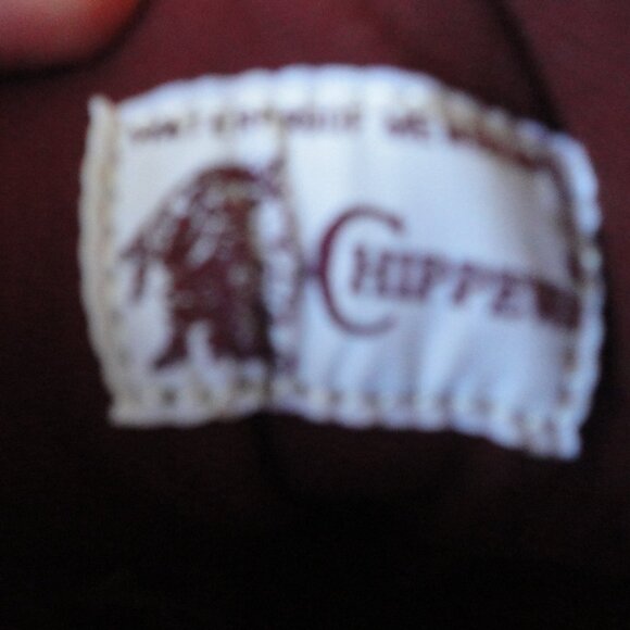 CHIPPEWA Men's Brown Leather Lace Up Steel Toe Waterproof Logger Boots Size 12 - Picture 9 of 11